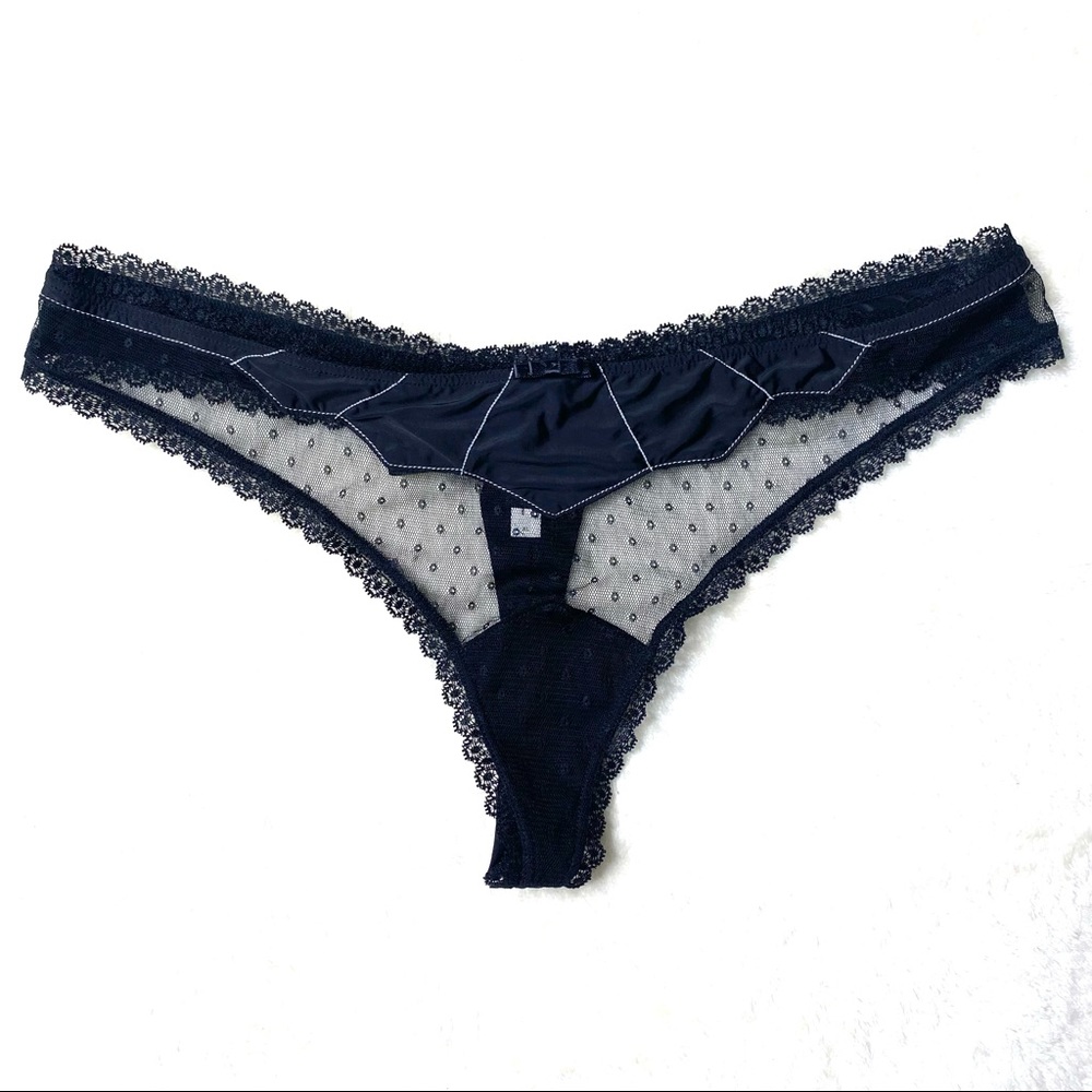 Adore Me thong black size XL